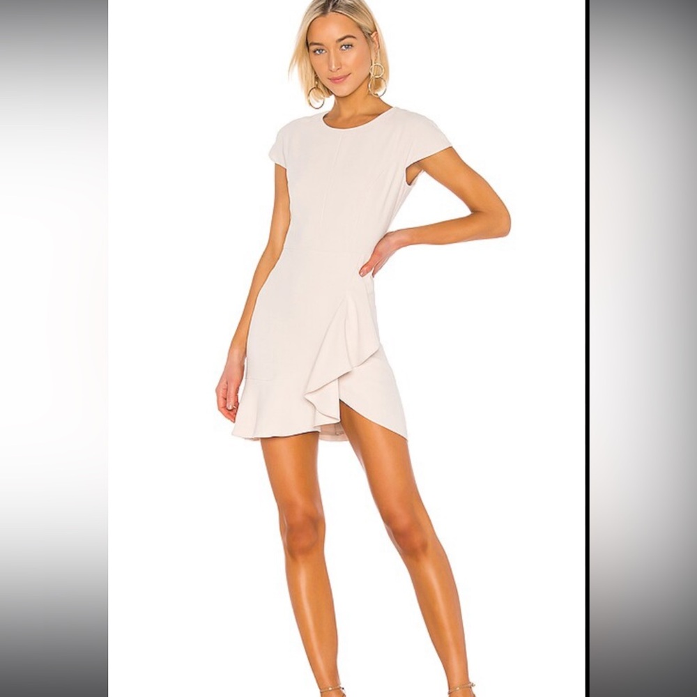 Amanda Uprichard Whistler Dress in Bone 
#20403403840007